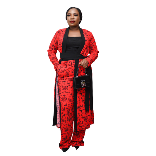 Safina Kimono Set - Royalbeautecollections