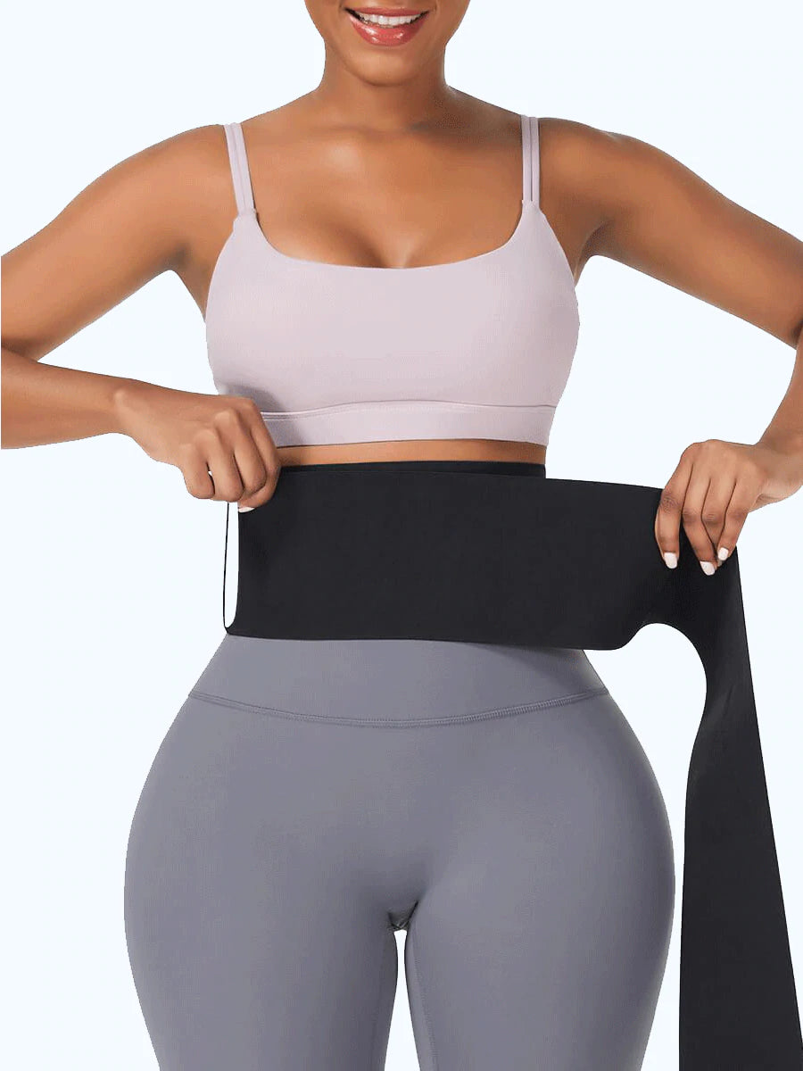 Waist trainer tummy wrap